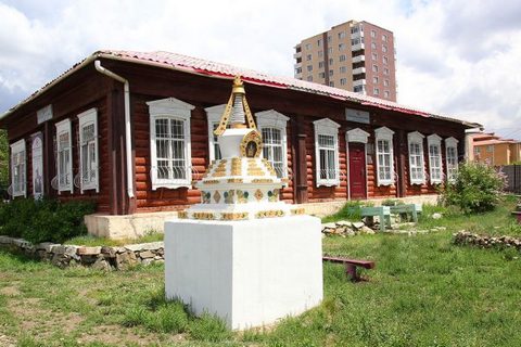 Дом-музей семьи Рерихов в Улан-Баторе.